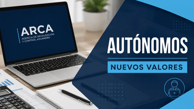 Autónomos: Se incrementan un 2,15% los aportes mensuales a partir de julio 2026.
